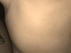 Wife fucking vibrator and my cock