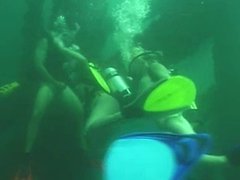 Deep Scuba Threesome - Part 3