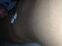 Grinding the back of her knee till I cum!