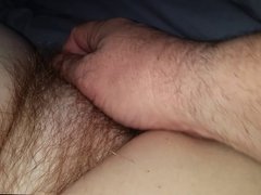 i love the feel of my wifes soft long hairy pussy