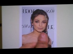 Cum tribute to Mila Kunis