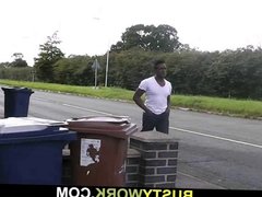 BBW have fun with bigcocked black man