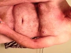 Jacking off and eating my cum