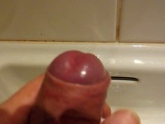 Four uncut foreskin cumshots compilation