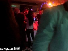 Horny party sluts  gets fucked in public