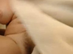 Big tits MILF shaves her sexy pussy