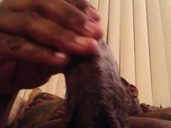 Playing with my cock til I cum watching porn 