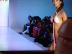 Fashion TV wank with cum