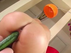 Big Booty cucumber ride