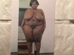 My favorite black BBW cum tribute