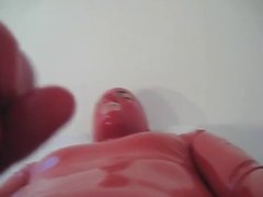 Red Rubber Jerk Off