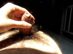 My cumshot with cock limp 