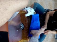 pedicure dick flash soft cum,