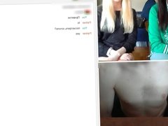 Videochat series 19 (big dick reaction, smile)