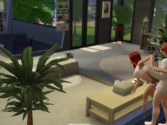 'Fucking a really sexy redhead. [Sims 4]'