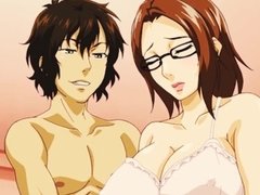 'Hentai ·Teacher Milf big tits masturbating get cum'