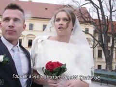 HUNT4K. Rich man pays well to fuck hot young babe on her wedding day