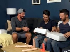 Mencom - Brandon Evans, Lucas Leon & Casey Jack Had A Crazy Threesome