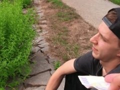 CZECH HUNTER 552 - Cute Twink Patrick Sucks A Stranger's Cock And Gets His Ass Stretched For Money