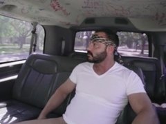 BAIT BUS - Buff Straight Guy Tricked Into Having Gay Sex With Joey Doves