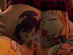   Kawaii sexual Futanari session 2 3D Porn) 4K