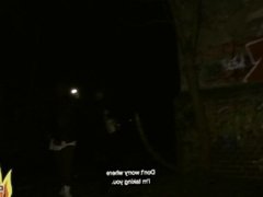 PublicSexDate - Emo Girl Zeyna Fucks Blind Date in his Car and in the Woods