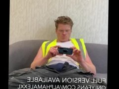Builder Wanks Off Watching Porn Part 2 of 3 AlphaMaleXXL