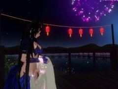 Starting 2021 with a Bang! [Intense moaning, VRchat erp, POV, 3D Hentai, Nudity, Futa]