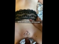 Dressing my Wife for Tinder Date  Hotwife Sends Snapchats for her Cuckold Husband.