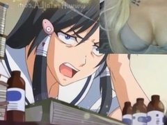 Profesor encuentra a su alumna masturbandose y se la coge - Hentai HHH Triple Ecchi 1