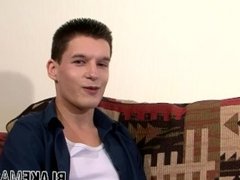 British bloke Tristan Dean wanking dick in solo masturbation