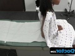 Gorgeous Ebony Princess Gets Fully Stripped And Pounded In The Doctors Office During Check Up