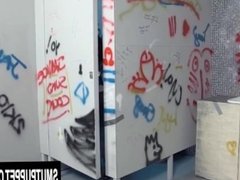 Porn UK - British Slut Elicia Solis Gets Dicked in Public Bathroom
