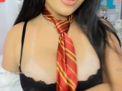 Harry Potter female version cosplay 2 times cum challenge, CAN YOU MAKE IT??