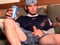 Naughty amateur Maxxx Pound jerks off big dick and pees solo