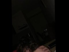 GIRLFRIEND ORGASMS While boyfriend eats her ass and pussy