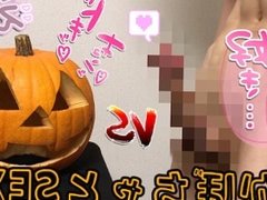 【素人撮影】自宅に訪問！かぼちゃと化した先輩。Japanese Amateur Squirt Uncensored Masturbation