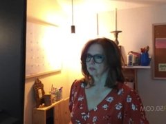 Mature MILF gets a mysterious package and the suck and fuck of a lifetime from her Landlord. NORA