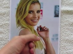 Cum on Emma Roberts Tribute #4