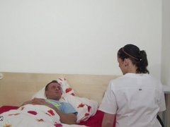 Step-Daughter get fucked by Step-Dad because she is Nurse