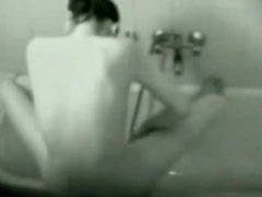 not my sister masturbating with jet of water. Hidden cam