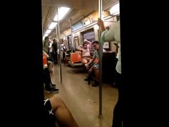 NYC Subway Streaker 