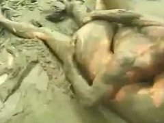 Wrestling in the Mud