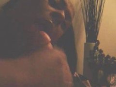 me blowing my friends hubby! with permission!