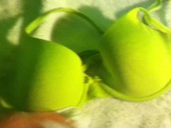 Sister's green bra