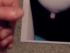 Cum Tribute. Cumming on an Absolutely Stunning Nipple