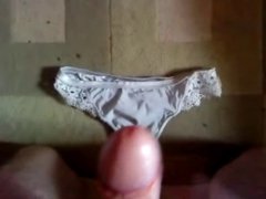 Taking and cumming in sisters panties