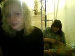 Tipsy Woman With Girls on Webcam GDS