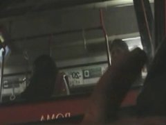 fascinated to see bigcock flashing car to bus