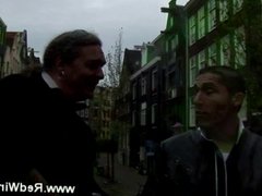 Lucky tourist gets to pick which whore he wants in Amsterdam